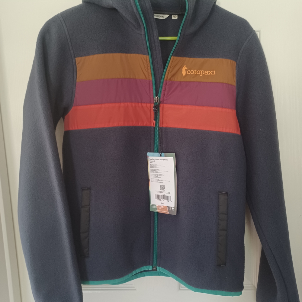 Cotopaxi Colorful Striped Fleece Jacket